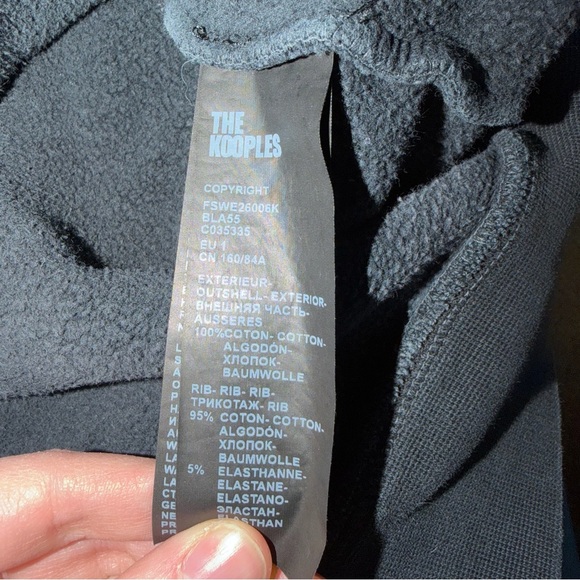 The Kooples Leopard Graphic Crewneck, Made in Portugal (Size 1, fits S/M) - Picture 7 of 11